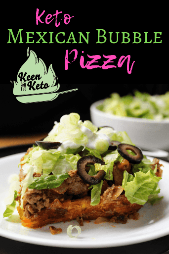 Keto Mexican Bubble Pizza