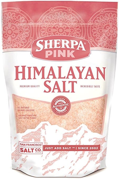 Sherpa Pink Himalayan Salt, 2lbs Extra-Fine Grain