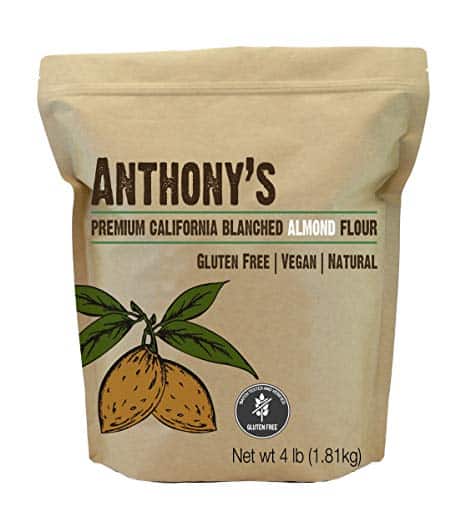 Anthony's Blanched Gluten Free Almond Flour (4 lb) Gluten Free