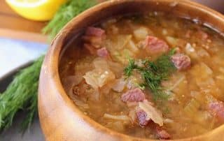 Corned Beef and Cabbage Soup Low Carb Recipe