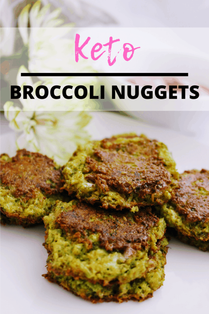 Keto Broccoli Nuggets pin image