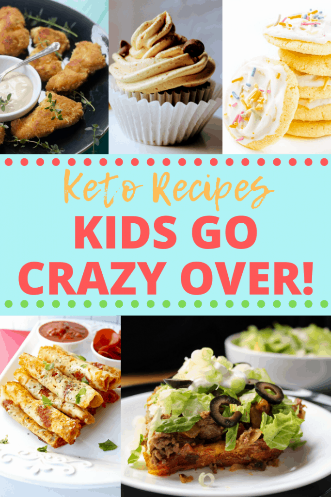 Keto Recipes for Kids pin