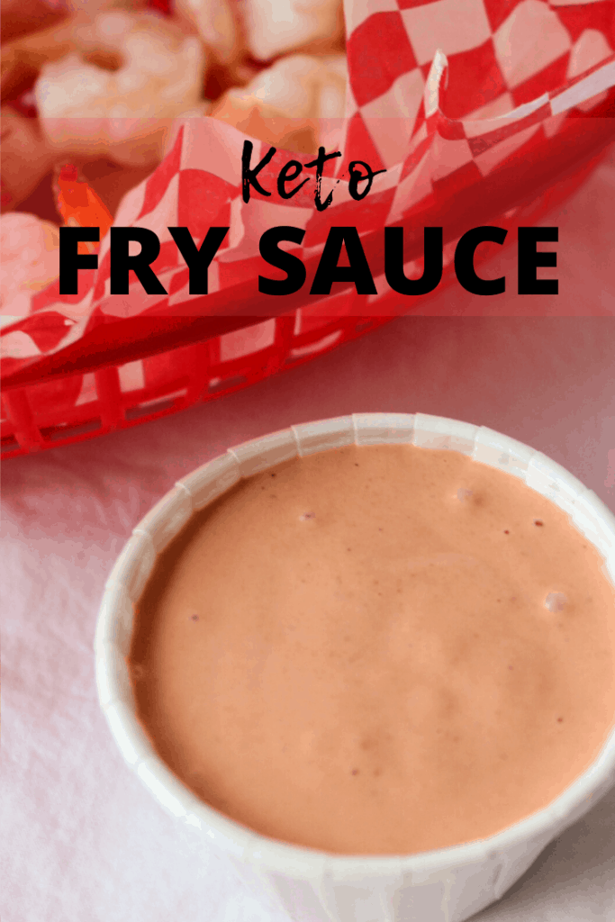 Keto Fry Sauce pin image