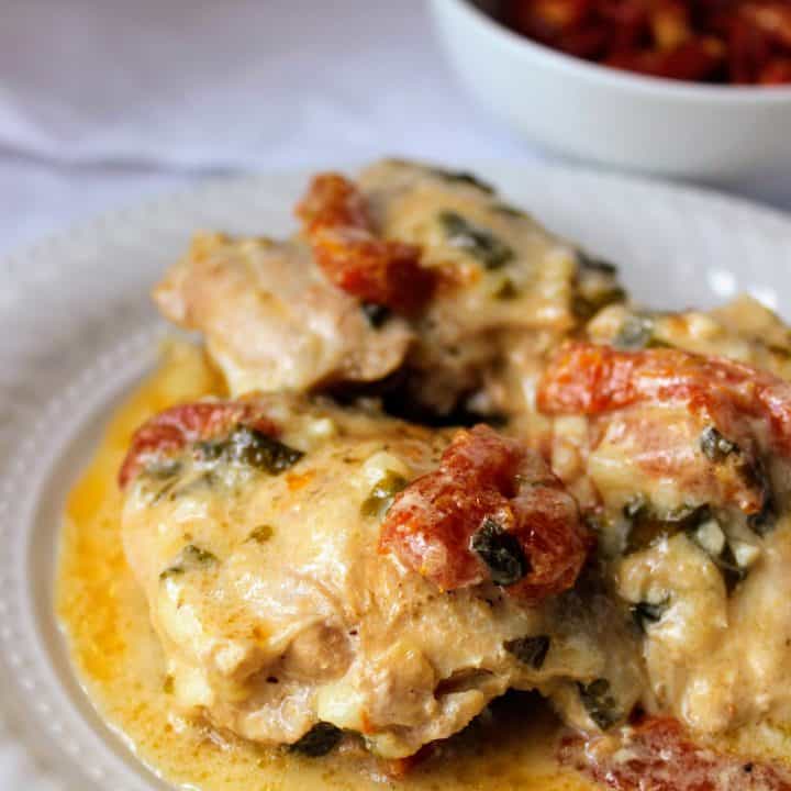 Creamy Keto Tuscan Chicken Recipe