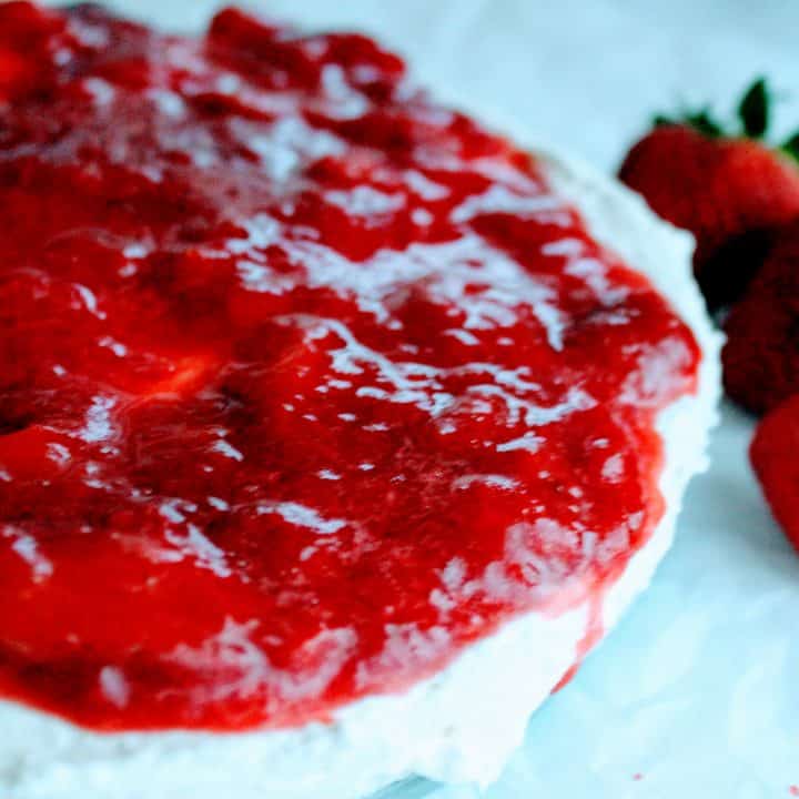 Sugar Free Strawberry Sauce for Cheesecake