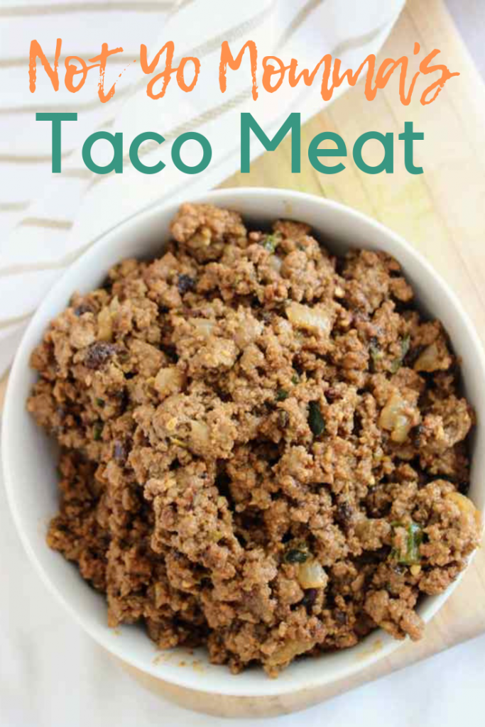 This keto taco meat is not like yo' momma's! If you need some keto ground beef meal prep ideas, head on over and check this out. A week's worth of low carb, gluten free, keto taco meat recipes to use your Keto Super Taco Meat! Keen for Keto | low carb ground beef taco meat | keto dinner | easy keto dinners