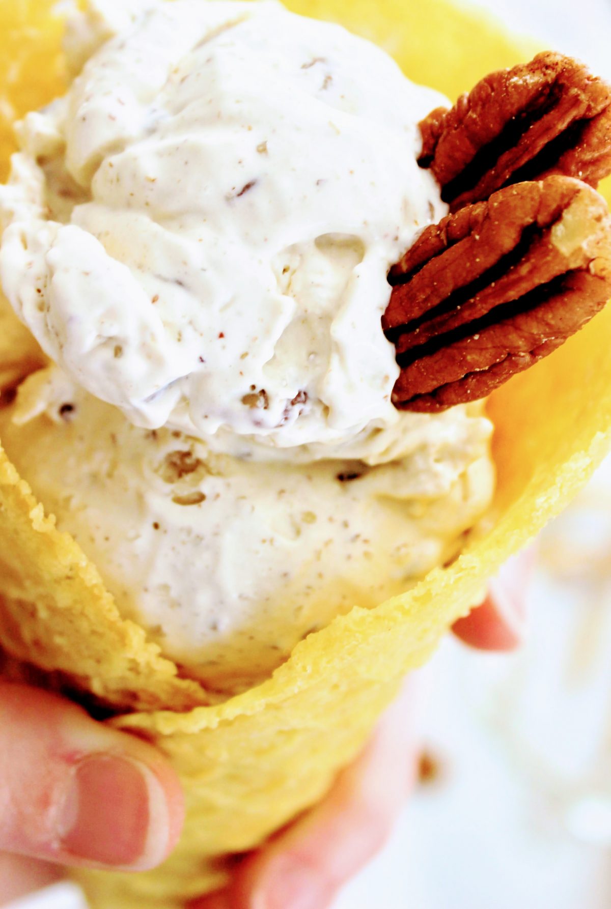 Keto Butter Pecan Ice Cream Keen for Keto