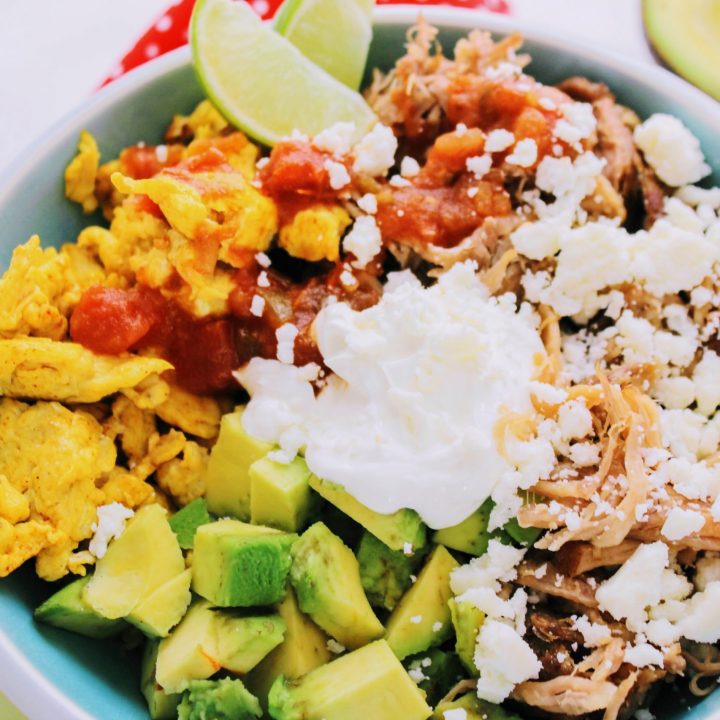 Healthy Breakfast Burrito Bowls Recipe